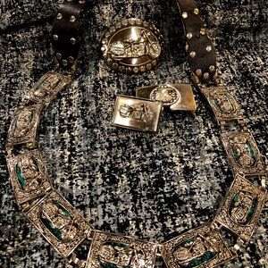 BIKERS Belt and Belt Buckles